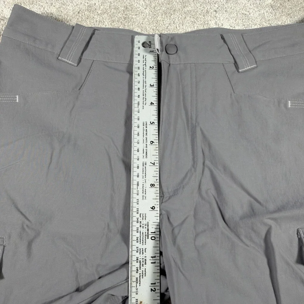 Cabelas Mens XPG Extreme Performance Gear Shorts 34 Gray‎ Nylon Blend Gorpcore